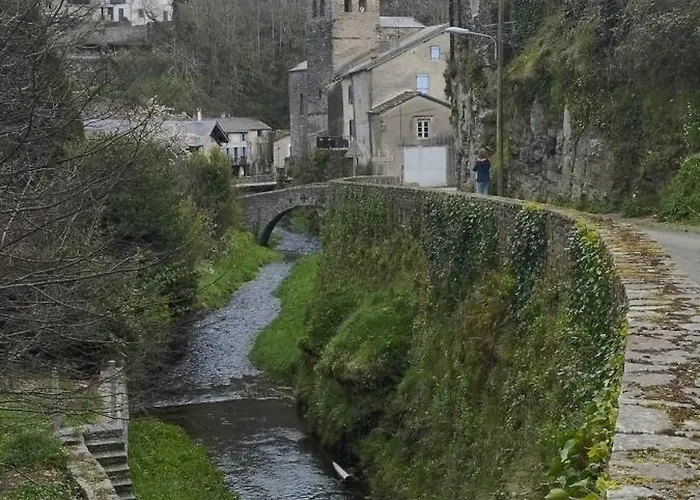 Le Calsou 4 Etoiles 3ch Montagnenoire Cathare Carcassonne Jardin Riviere Holiday home Caudebronde
